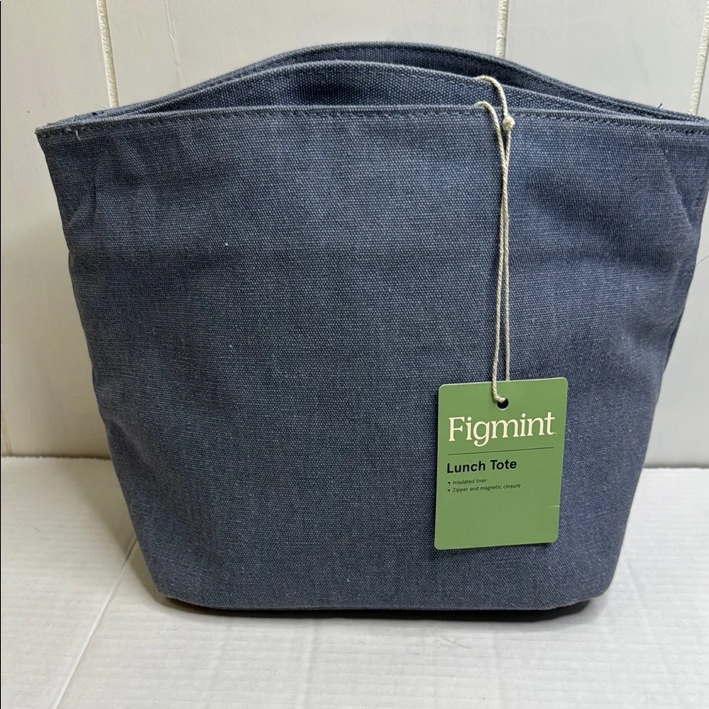 Figmint Blue Lunch Tote - Picture 1 of 7